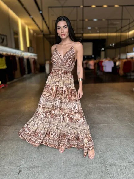 VESTIDO INDIANO LUISA